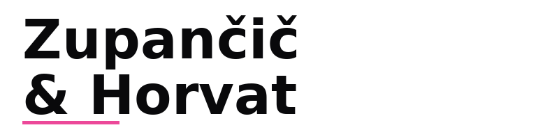 Zupančič & Horvat logo